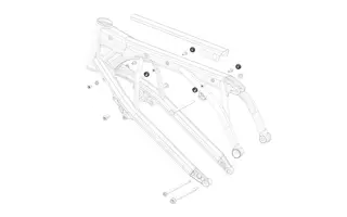 Stark Seat Base front Frame Bushing