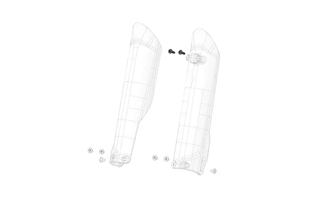 Stark Brake bracket screws on fork guard 