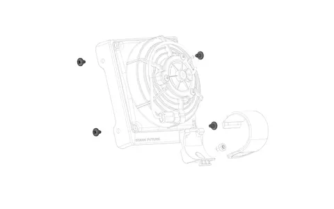 Stark Fan side screws