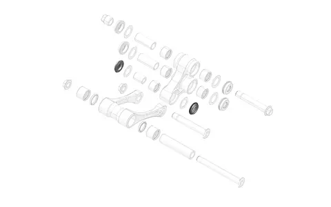 Stark Rocker/Shock Bearing Seal Ring