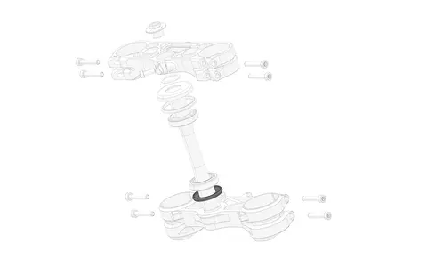 Stark Steering head bearing lower seal