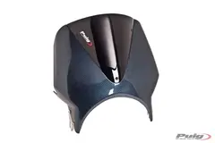 Puig Vision Screen Carbon Look Fairing / Black Screen
