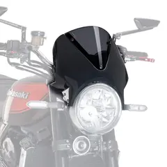 Puig Vision Screen Black Fairing / Dark Smoke Screen