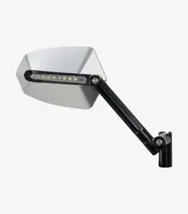 Puig GTI Mirror Right | Black/Aluminium