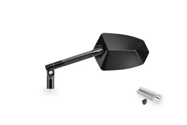 Puig GT.1 Mirror- Venstre Svart / Svart 