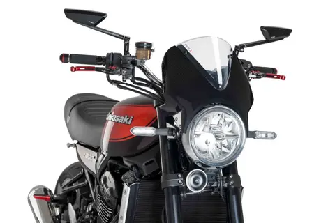 Puig Vision Screen Carbon Look Fairing/Clear Screen