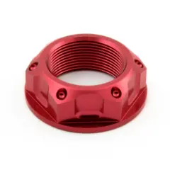 Pro Bolt Styrekronemutter M22X1.0 R&#248;d R&#248;d/Bl&#229;/S&#248;lv/Gull