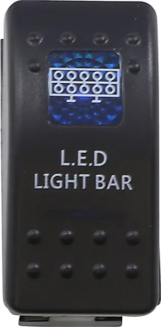 Moose Utility Lysbryter til Led-Bar Switch Rocker Lightbar 
