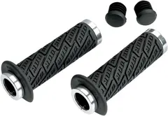 Moose Racing Grip Lock-On Mud 7/8&quot; Grip System Lock-On Grips Black