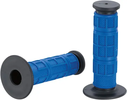 Moose Racing Grip Qualifier Full Blue Qualifier™ Full Waffle Grips Blue/Black