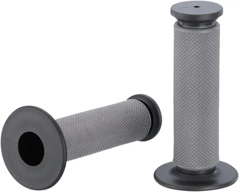 Moose Racing Grip Qualifier Diamond Qualifier™ Full Diamond Grips Gray/Black