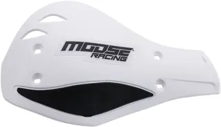 Moose Racing H&amp;guard Dflctr Wht/Blk H&amp;guard Contour Deflector White/Black