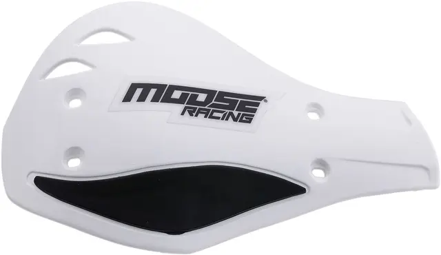 Moose Racing H&guard Dflctr Wht/Blk H&guard Contour Deflector White/Black 