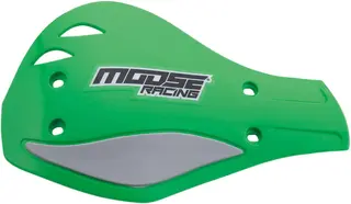 Moose Racing H&amp;guard Dflctr Grn/Sil H&amp;guard Contour Deflector Green/Silver