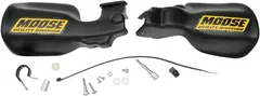 Moose Utility H&amp;guards Foreman Flt Bk H&amp;guard Contoured Stealth Black