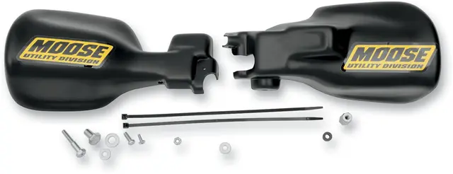 Moose Utility H&guards Kaw Flat Blk H&guard Contoured Stealth Black 
