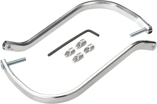 Moose Racing Bar Hgrd Replmnt Cont Sl Erstatning Contour H&guard Bars Silver 