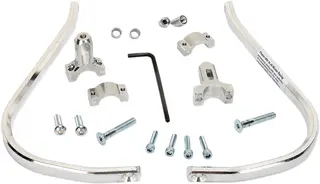 Moose Racing H&amp;guards Alum 1 1/8" Si Aluminium H&amp;guards Silver 1 1/8"