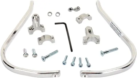 Moose Racing H&amp;guards Alum 1 1/8&quot; Si Aluminium H&amp;guards Silver 1 1/8&quot;