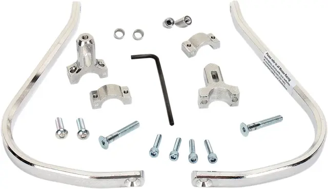 Moose Racing H&guards Alum 1 1/8" Si Aluminium H&guards Silver 1 1/8" 