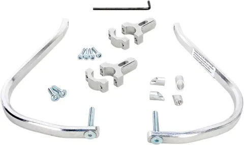 Moose Racing H&amp;guards Alum 1 1/8&quot; Mi Aluminium H&amp;guards Silver 1 1/8&quot;