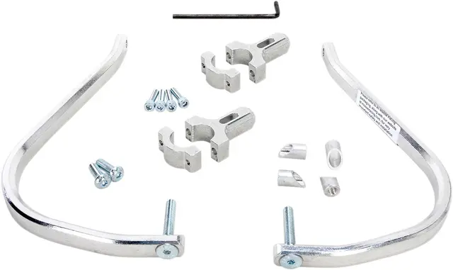 Moose Racing H&guards Alum 1 1/8" Mi Aluminium H&guards Silver 1 1/8" 