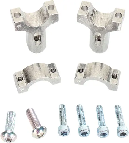 Moose Racing Hndgrd Clmp Alum Pro Si Erstatning Inner Clamps Aluminium Silver