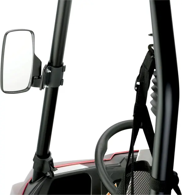 Moose Utility Mirrors Side View 2" Universal Sideview Mirror Set 2" Clamp 