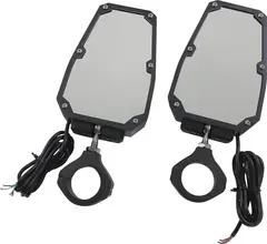 Moose Racing Mirror Side 1.75/2.0 Led Side Mirror Led 1.75&quot;