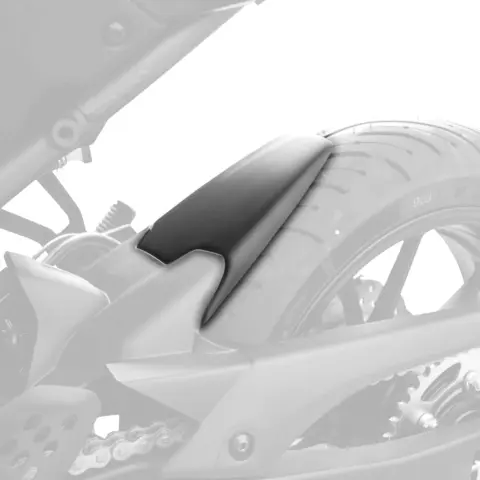 Pyramid Hugger Extension Matte Black | Yamaha MT-07 2018&gt;