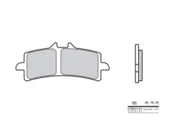 Brembo bremseklosser sintered