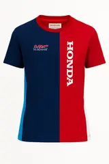 Honda HRC Racing T-Skjorte 2XL Rød / Marineblå med HRC Design