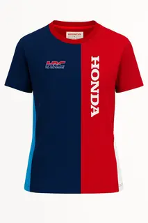 Honda HRC Racing T-Skjorte Rød / Marineblå med HRC Design