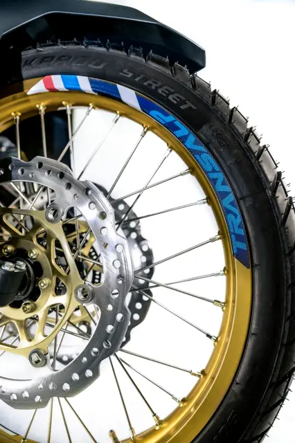 Honda Felgdekor Tricolor Front og bak - Honda Transalp 22- 