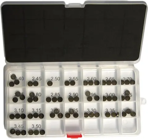 Prox Shim Box 9.48X1.225-3.475 Valve Shim 9.48X1.225-3.475 Box Assortm