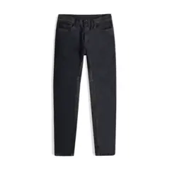 Knox Colton Slim Jeans Sort 32 Aged Black Rust