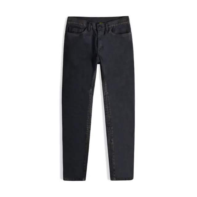 Knox Colton Slim Jeans Sort 32 Aged Black Rust 