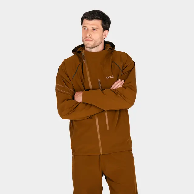 Knox Impass Skalljakke S Tobacco 