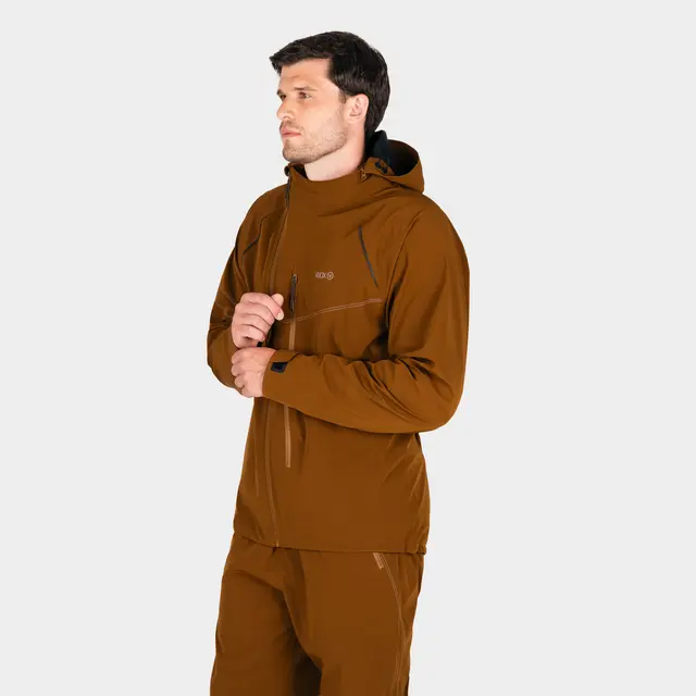 Knox Impass Skalljakke S Tobacco 