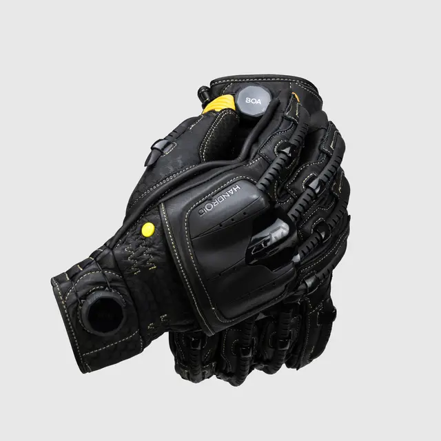 Knox Handroid POD MK5 hanske Gul S Black/Sand 