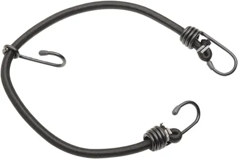 Parts Unlimited Bungee Cord Blk 24"3 Ho Bungee Cord 3 Hooks 23" Black