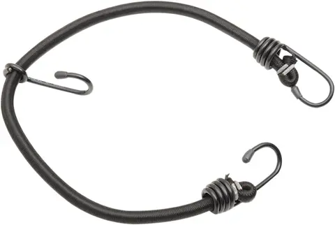 Parts Unlimited Bungee Cord Blk 24&quot;3 Ho Bungee Cord 3 Hooks 23&quot; Black