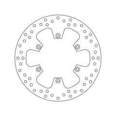 Brembo ORO Bremseskive Bak Beta Enduro 2&amp;4t 13-