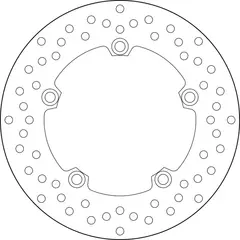 Brembo Bremseskive Bak For maks ytelse
