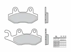 BREMBO Street Sintered Metal Brake pads
