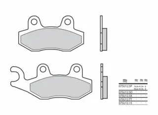 BREMBO Street Sintered Metal Brake pads