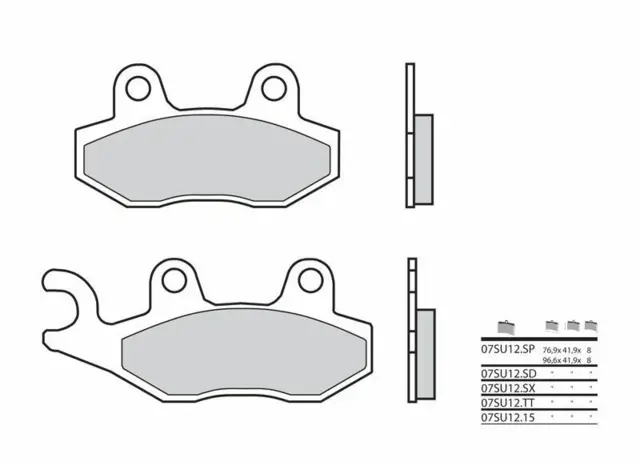 BREMBO Street Sintered Metal Brake pads 
