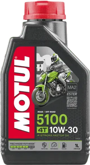 Motul 5100 10W-30 1 Liter. Del Syntetisk 