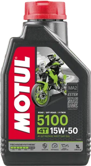 Motul 5100 15W-50 4 Liter. Del Syntetisk 