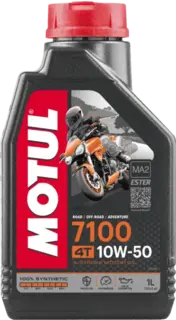 MOTUL 7100 10W-50 1 Liter. Full Syntetisk
